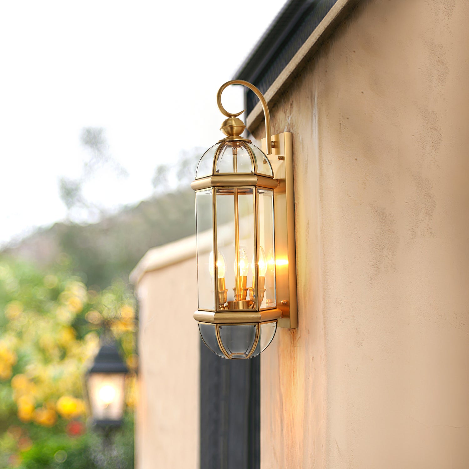 Retro Garden Outdoor Wall Light