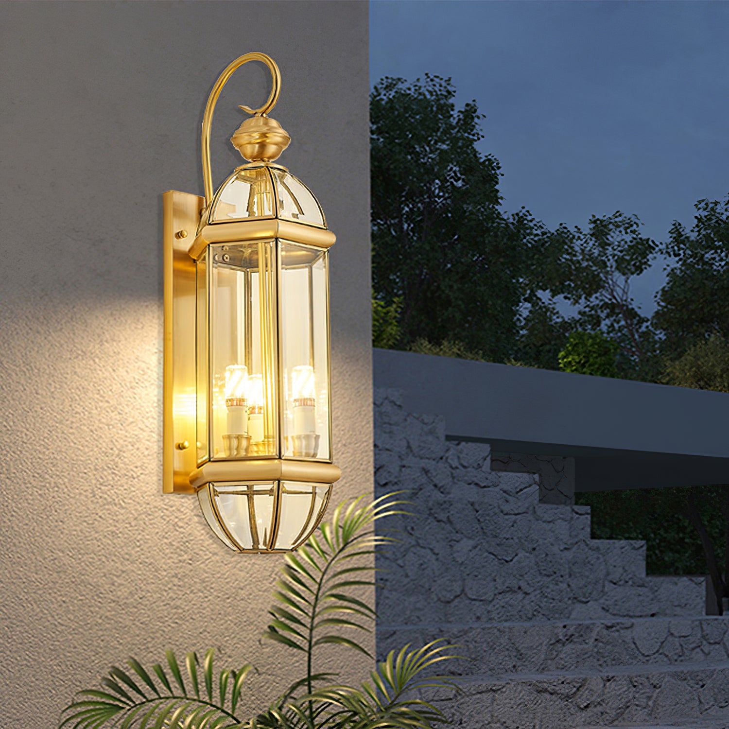 Retro Garten Außen IP65 wasserdichte Wandlampe