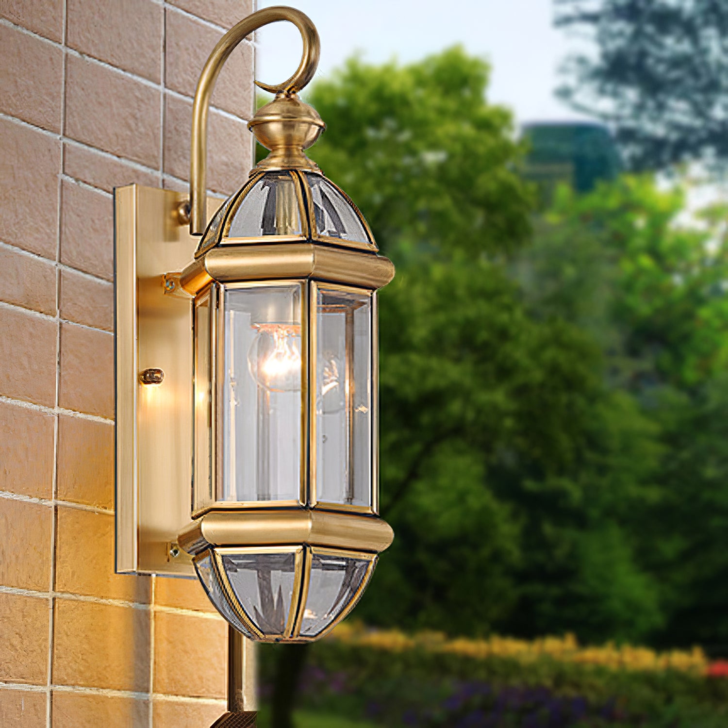 Luce da parete esterna impermeabile IP65 Retro Garden