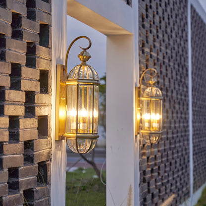 Retro Garden Outdoor Wall Light