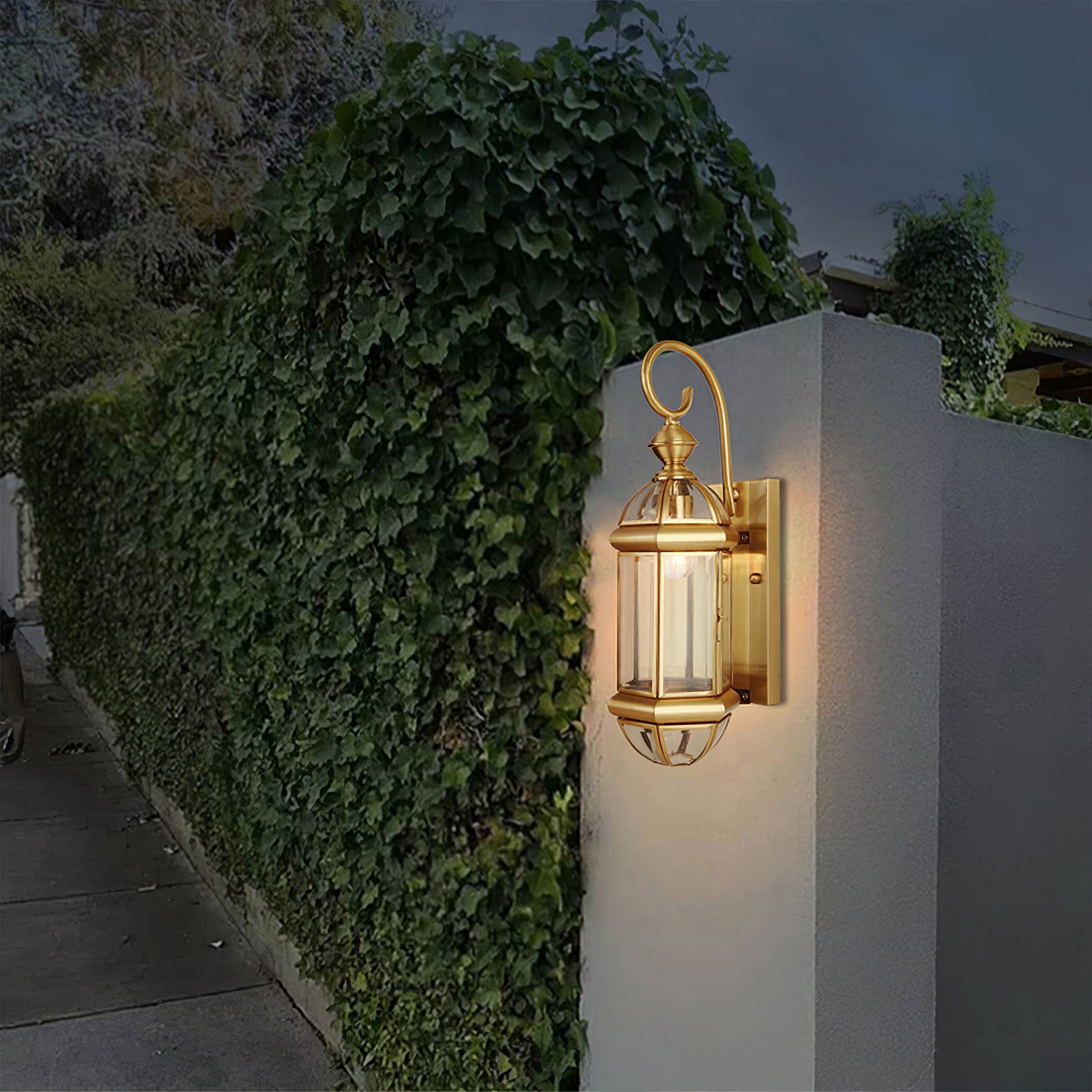 Luz de pared exterior impermeable IP65 Retro Garden