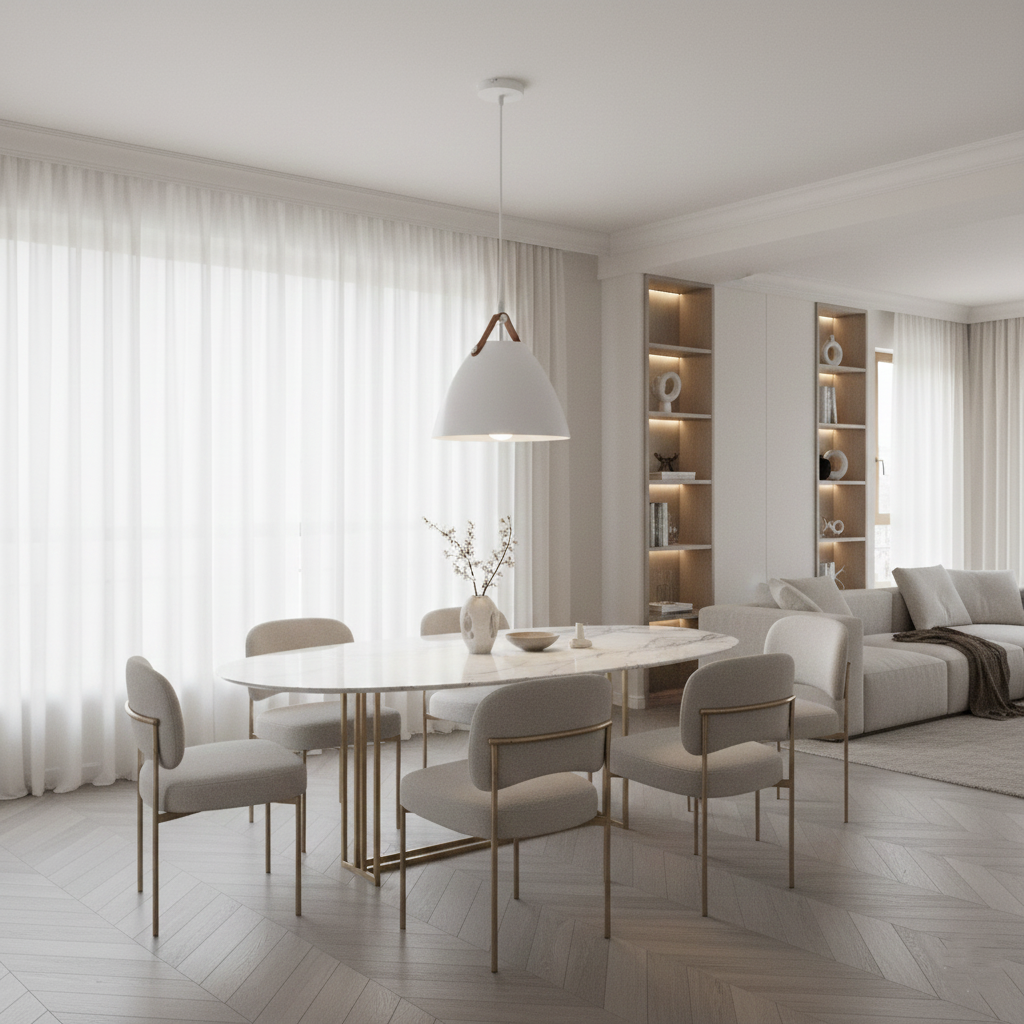 Arden Nordic Metal Pendant Light