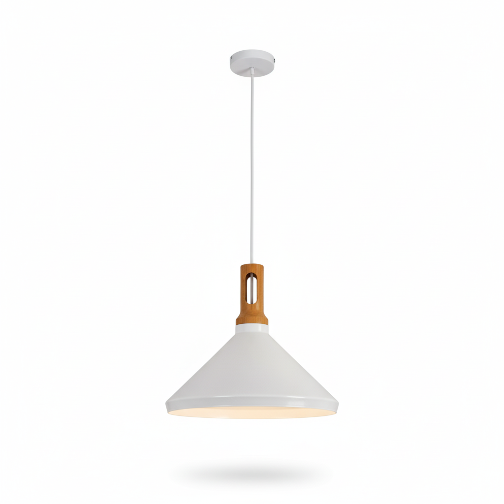 Anitra Nordic Cone Metal Pendant Light