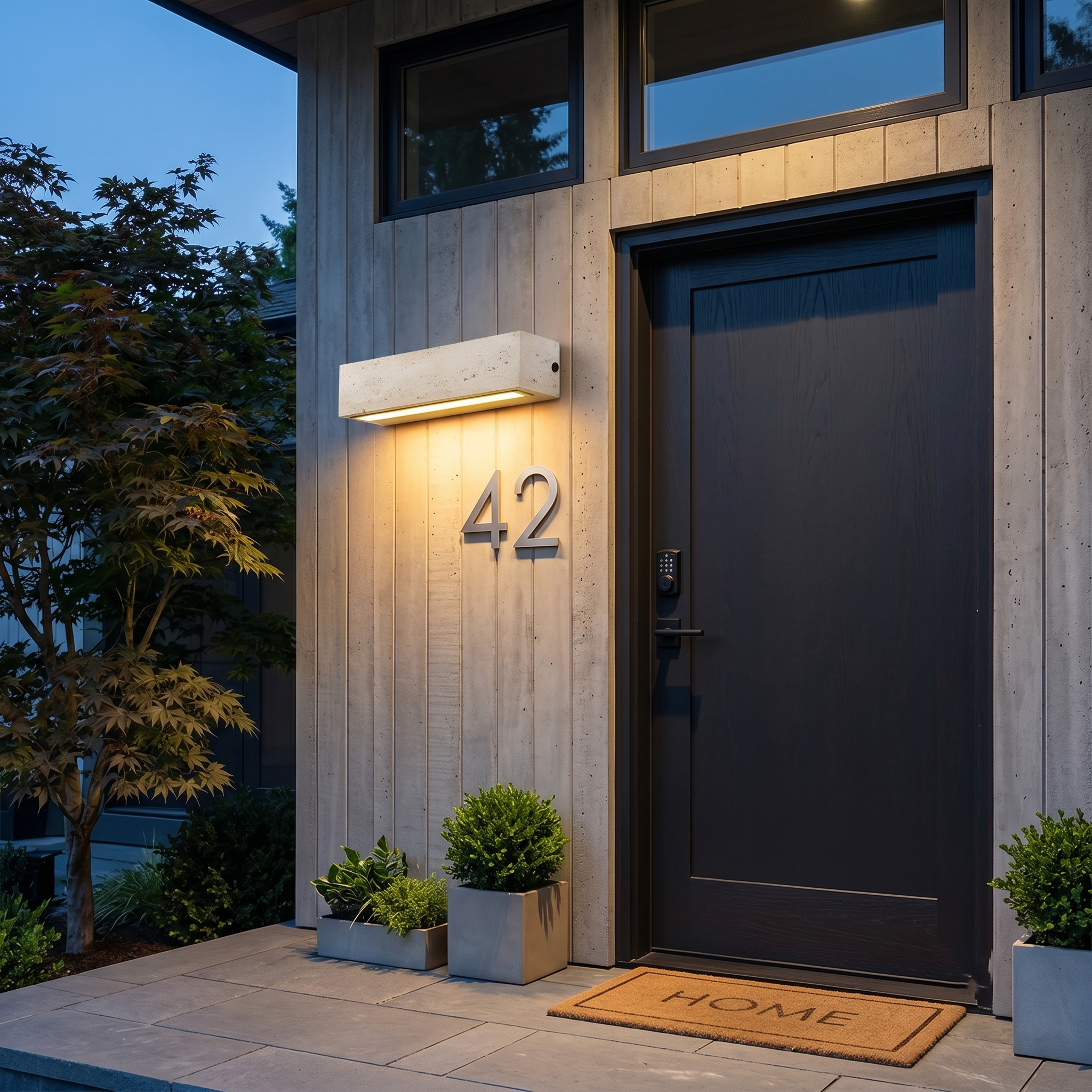 Travertine Outdoor Waterproof LED Wall Light