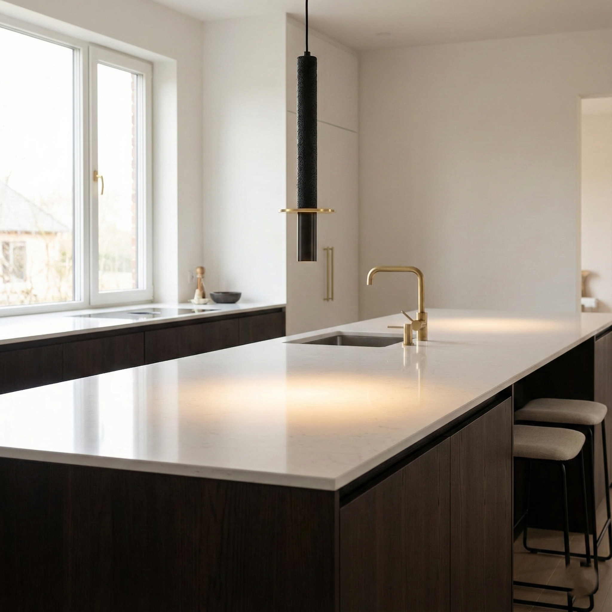 Nordic Modern Travertine Pendant Light