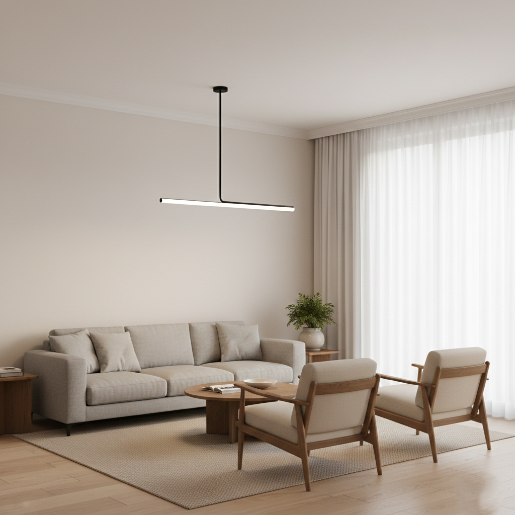 Mariah Modern Linear LED Aluminum Pendant Light