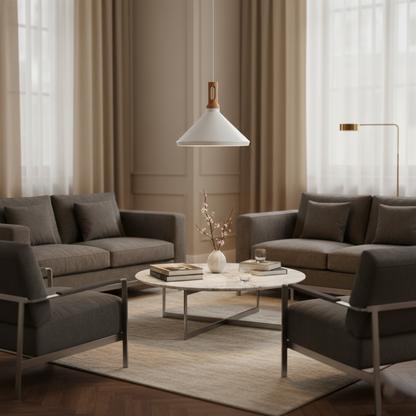 Anitra Nordic Cone Metal Pendant Light