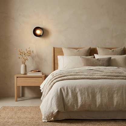 Dylan Bauhaus Minimalist Ceramic Wall Light