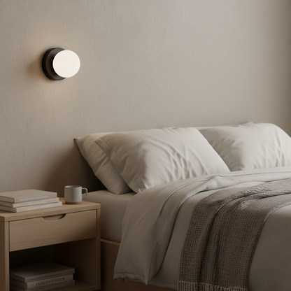 Nordic Rounded Minimalist LED Iron Wall Light