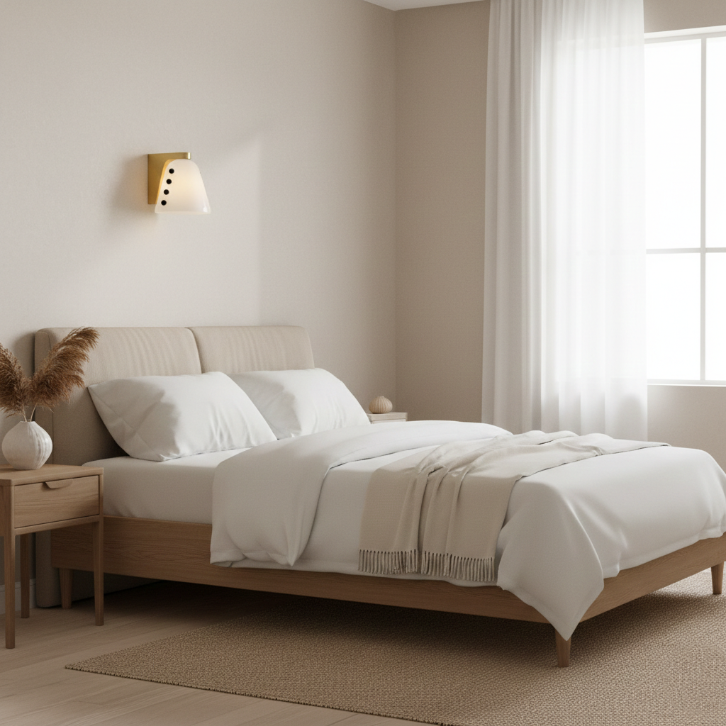 Makki Modern Ceramic Minimalist Wall Lamp