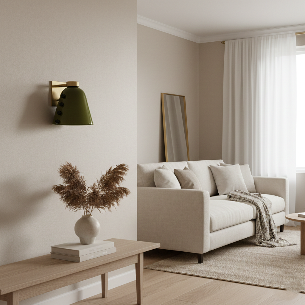 Makki Modern Ceramic Minimalist Wall Lamp