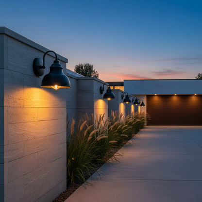 Vintage Retro Metal Wall IP65 Waterproof Outdoor Light