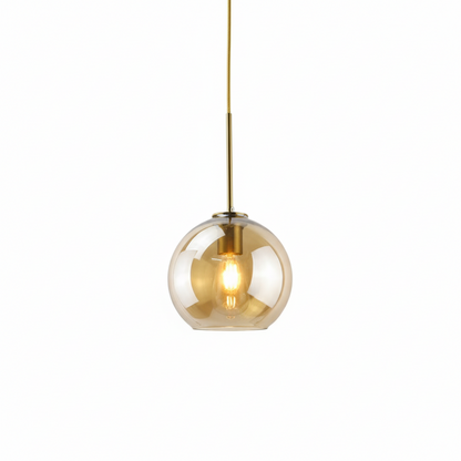 Solara Nordic Spherical Glass Pendant Light