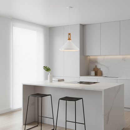 Anitra Nordic Cone Metal Pendant Light