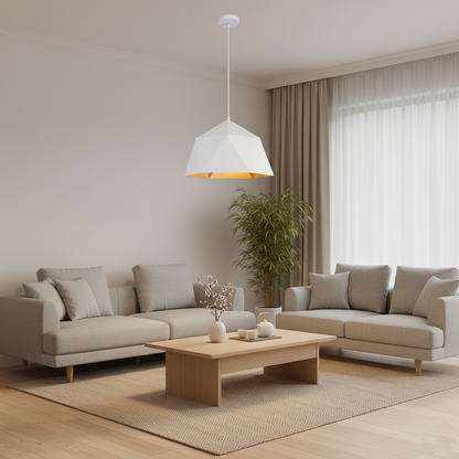 Atria Geometry Nordic Metal Pendant Light