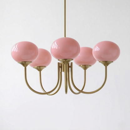 Marshmallow Modern Glass Chandelier