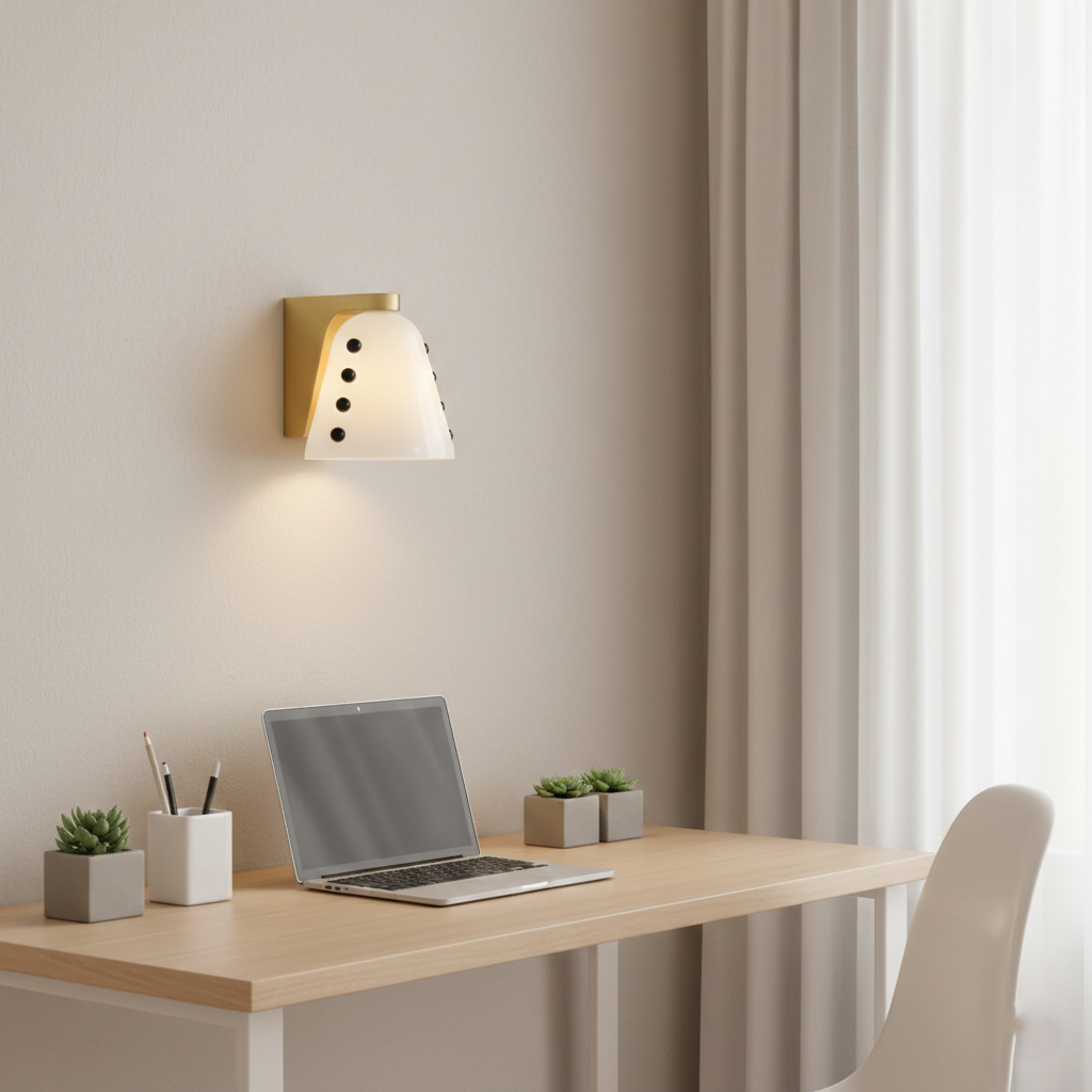 Makki Modern Ceramic Minimalist Wall Lamp
