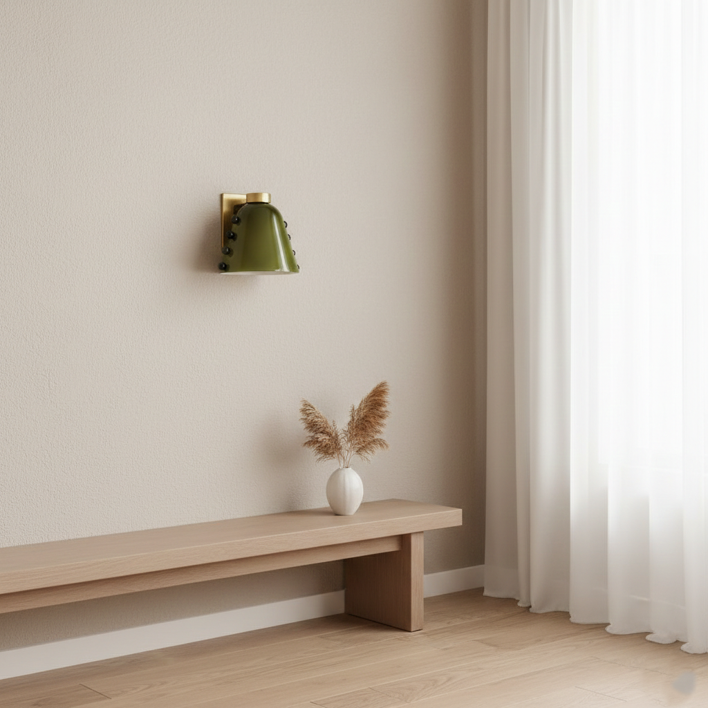 Makki Modern Ceramic Minimalist Wall Lamp