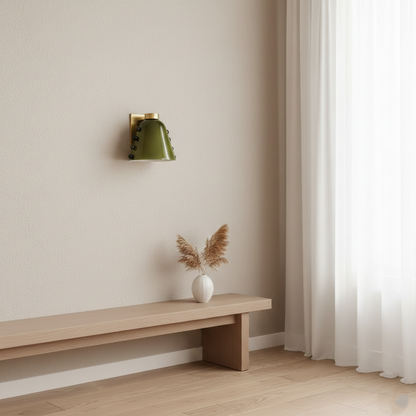 Makki Modern Ceramic Minimalist Wall Lamp