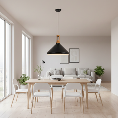 Anitra Nordic Cone Metal Pendant Light