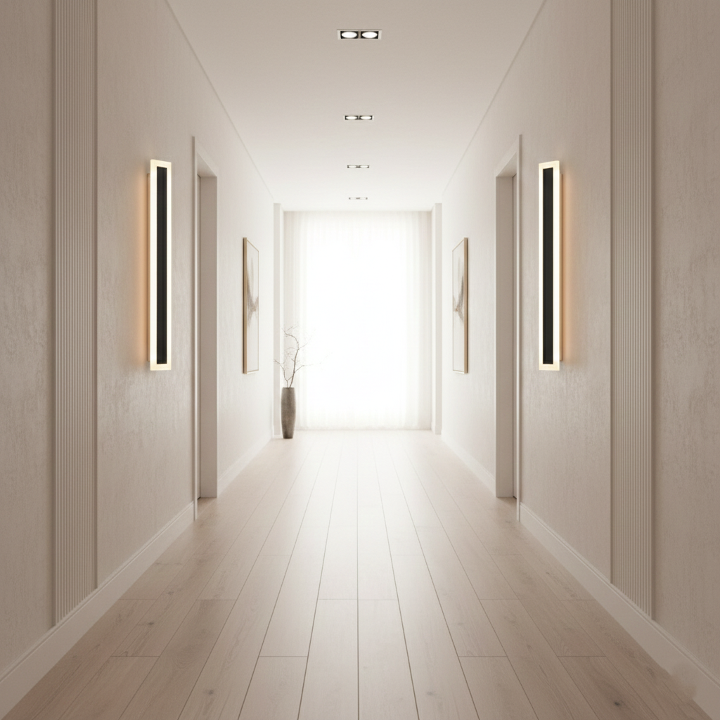 Edge Modern Outer Glow Linear IP65 WaterProof Outdoor Light