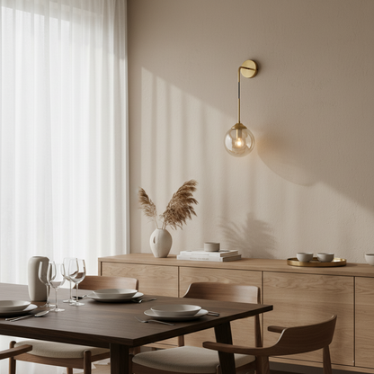 Eclipse Glass Hanging Wall Light