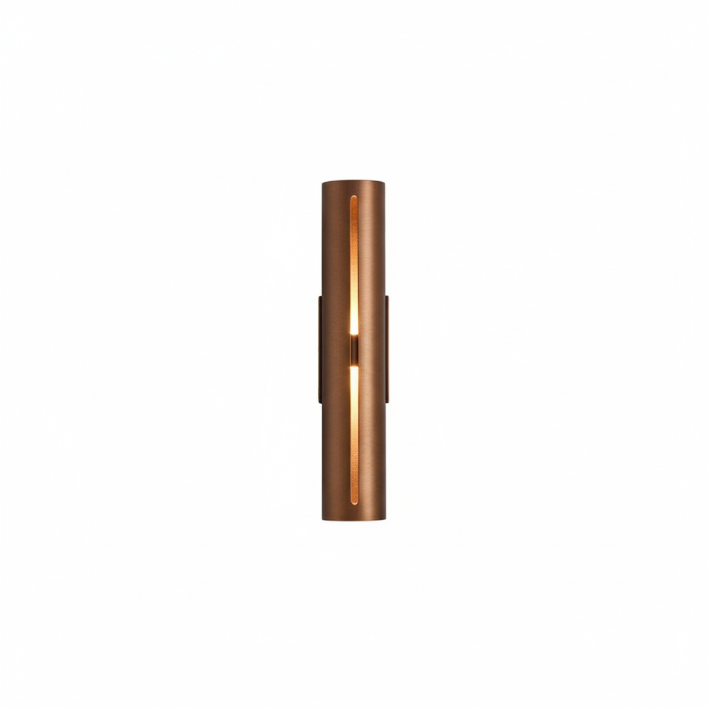 Eury Minimalist Copper Wall Light