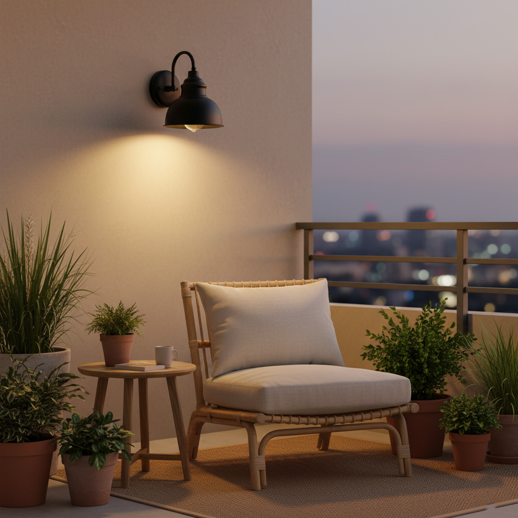 Vintage Retro Metal Wall IP65 Waterproof Outdoor Light