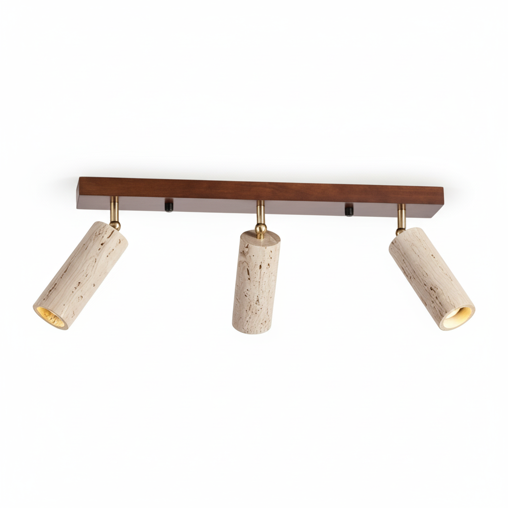 Travertin 3 Köpfe Deckenleuchten