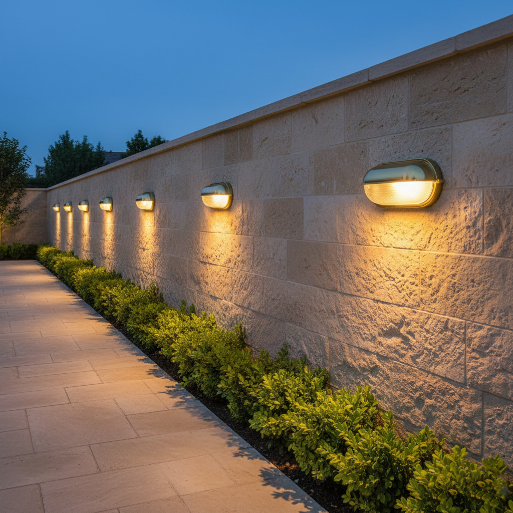 Aldric Retro Industrial Outdoor Glass Wall Lamp