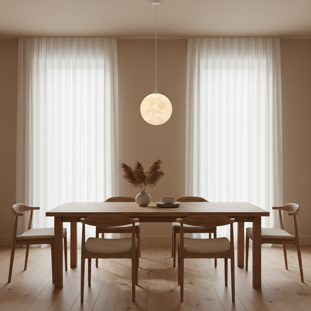 Lampe Pendentif Lueur Lunaire