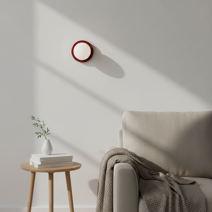 Nordic Rounded Minimalist LED Iron Wall Light