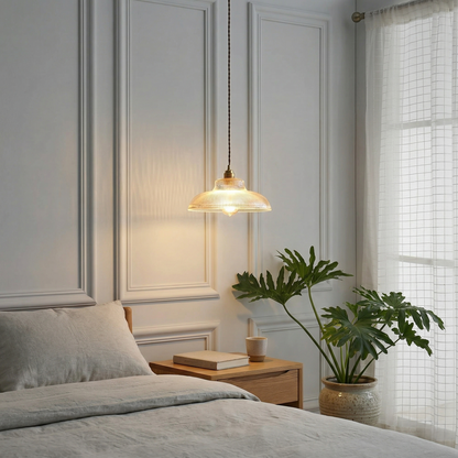 Aurelia Retro Crystal Glass Ceiling Lamp