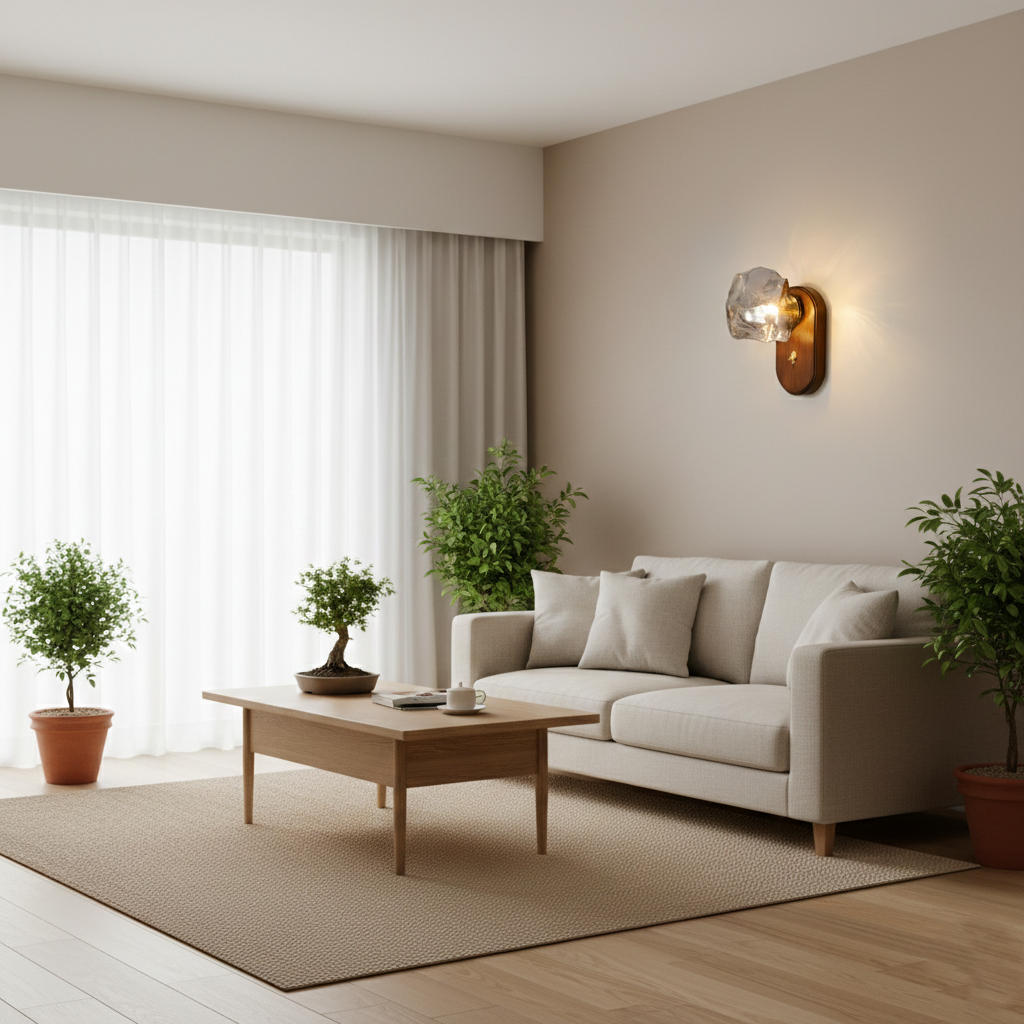 Isen Nordic Ice Glass Wall Lamp