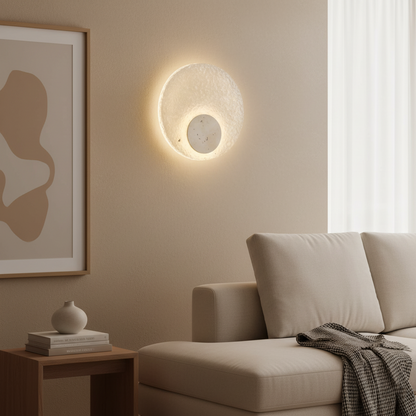 Acrylic Travertine Creative Wall Light