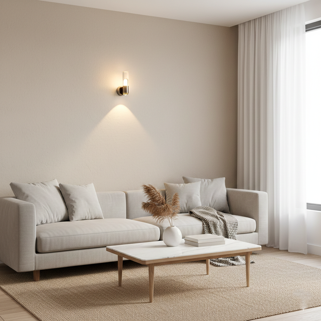 Light of Sleep Nordic Acrylic Tube Wall Light