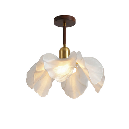 Fleur Petal French Vintage Acrylic Ceiling Light