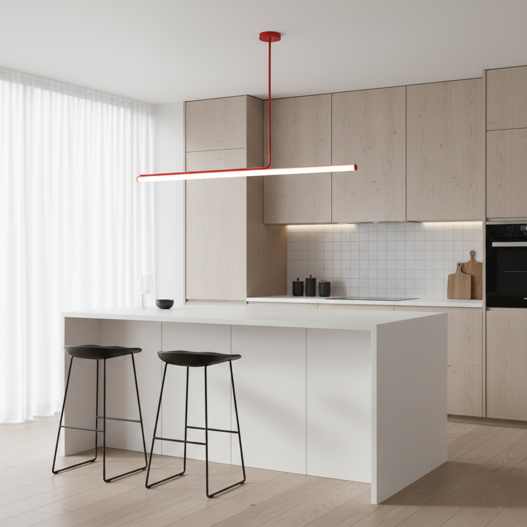 Mariah Modern Linear LED Aluminum Pendant Light