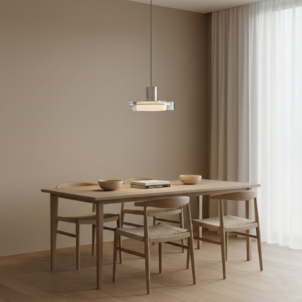 Elva Modern Glass Pendant Light