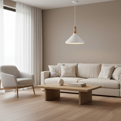 Anitra Nordic Cone Metal Pendant Light