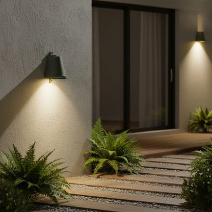 Industriële metalen klokvormige IP65 waterdichte buitenwandlamp