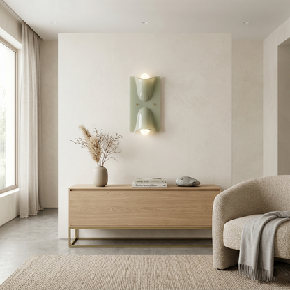 Fiora Nordic Modern Glass Wall Light
