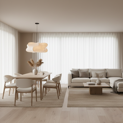 Elysia Wabi Sabi Fabric Pendant Light