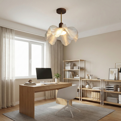 Fleur Petal French Vintage Acrylic Ceiling Light