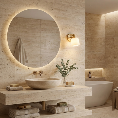Arden Ivory Modern Porcelain Wall Light