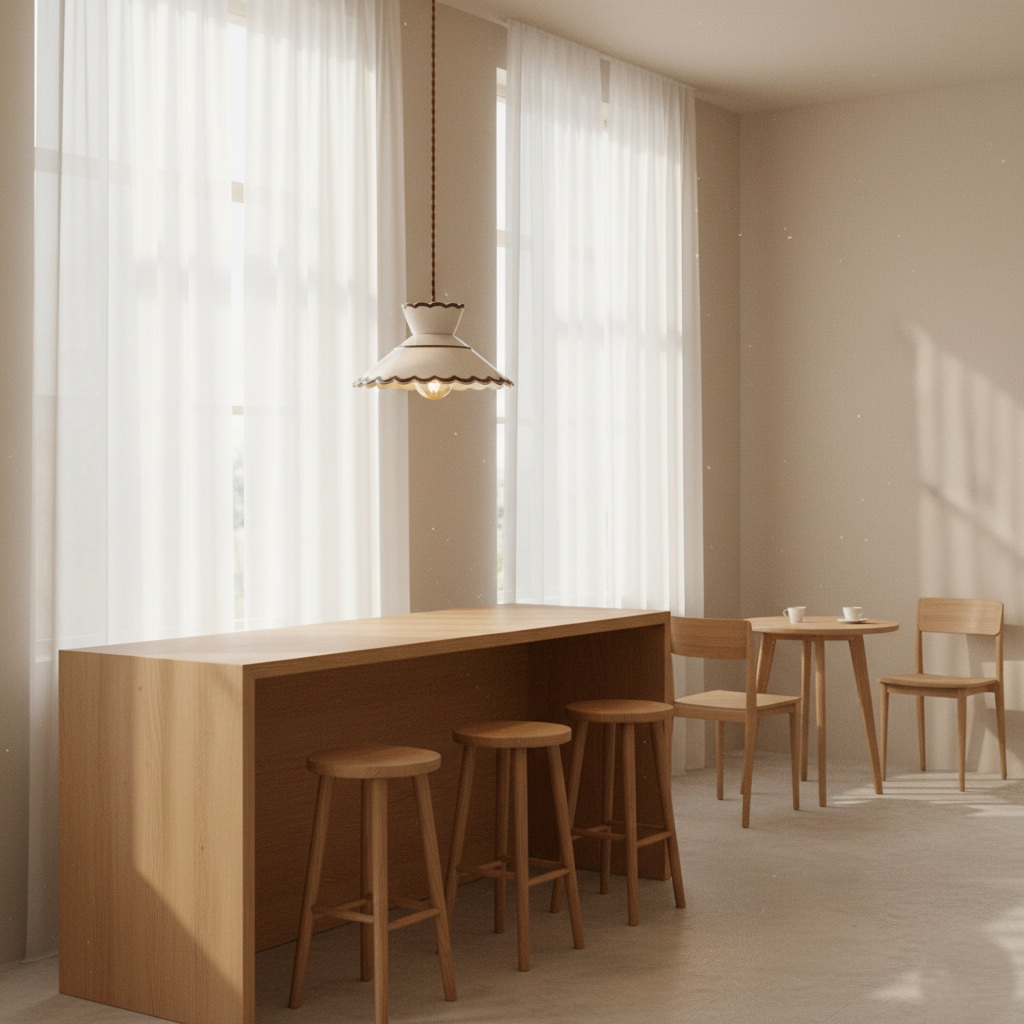 Fall Classic Vintage Ceramic Pendant Light