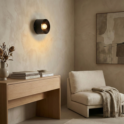Dylan Bauhaus Minimalist Ceramic Wall Light