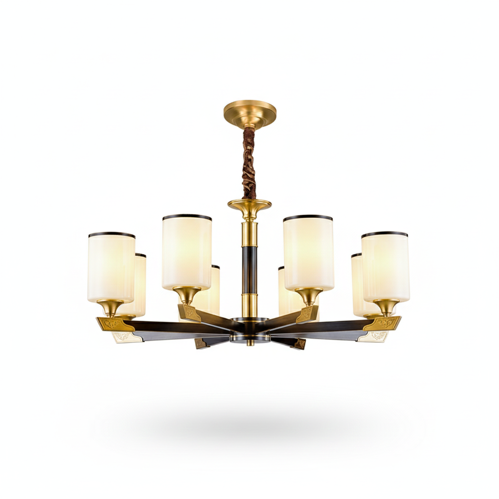 Aurelia Modern Glass Chandelier