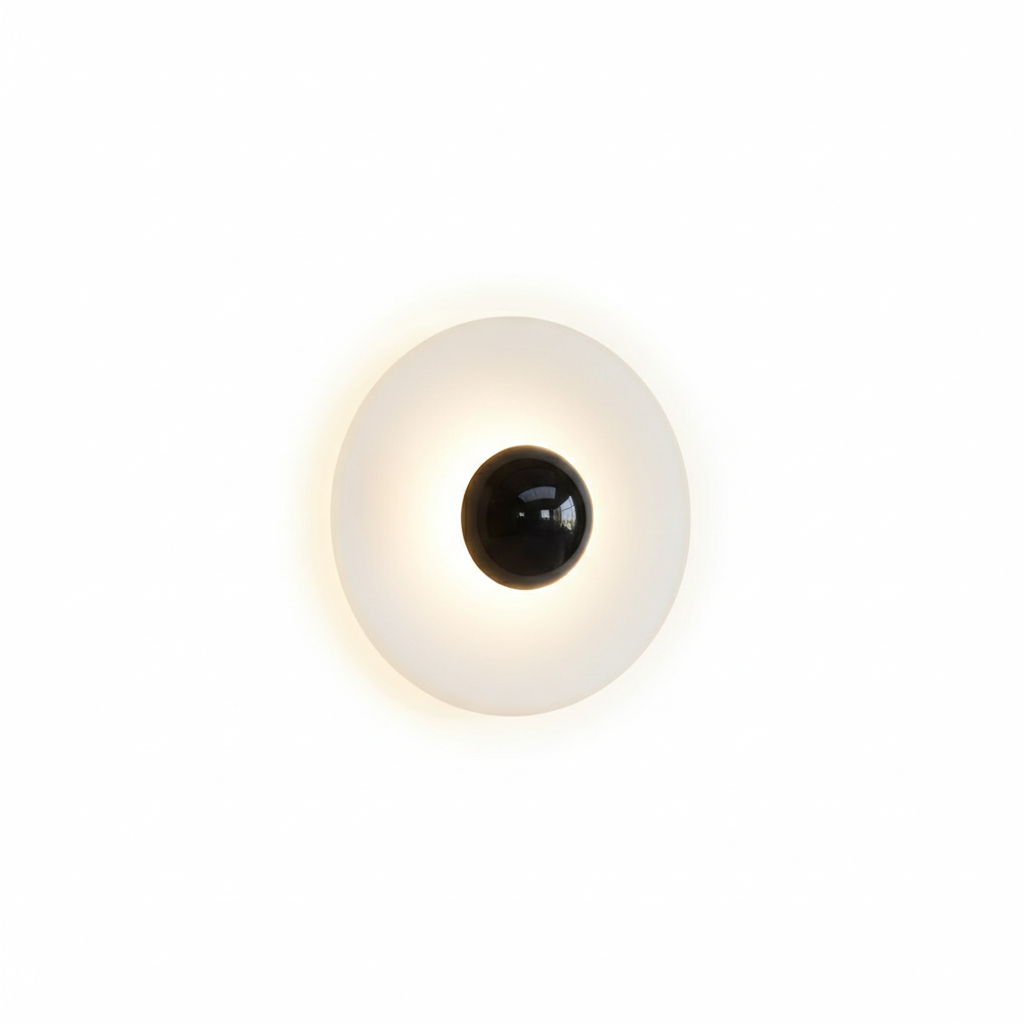 Ciro Modern Round Metal Wall Lamp