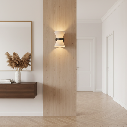 Fontane Wabi Sabi Silk Wall Light